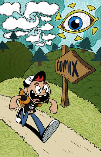 Interior Cover - Xomik Bük Issue 3, Published 2024